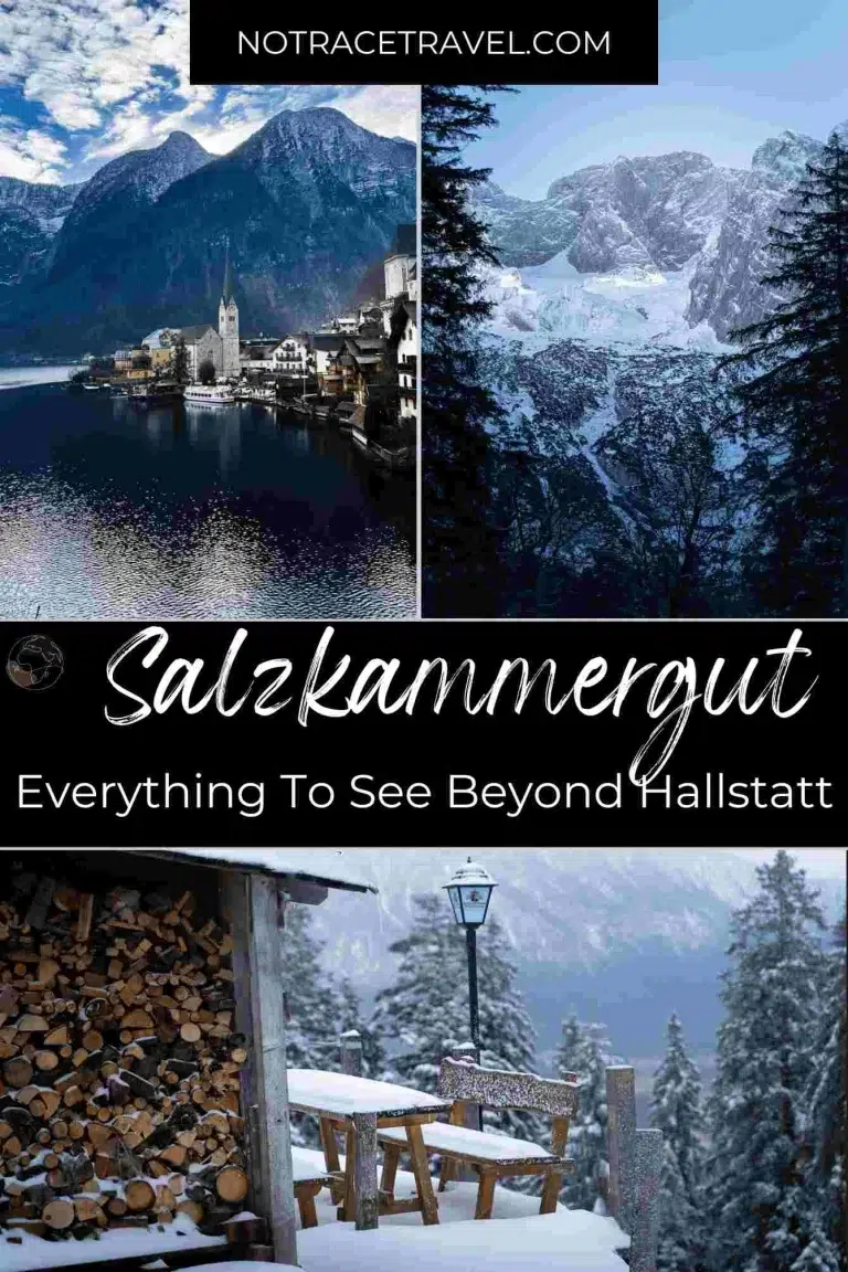Everything to explore in the Salzkammergut beyond Hallstatt pinterest link